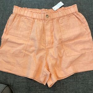 Peach linen Lou&Grey Loft summer short
